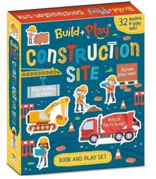 Build and Play - Construction Site Book and Play resmi