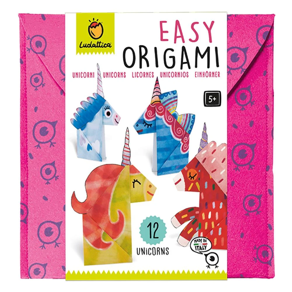 Adım Adım Origami - Unicorn resmi