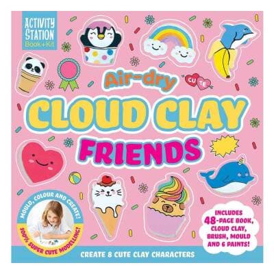 Air-Dry Cloud Clay Friends resmi