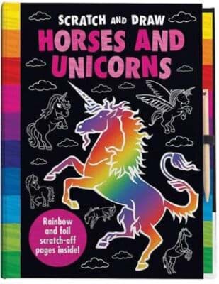Scratch and Draw - Unicorns and Horses too resmi
