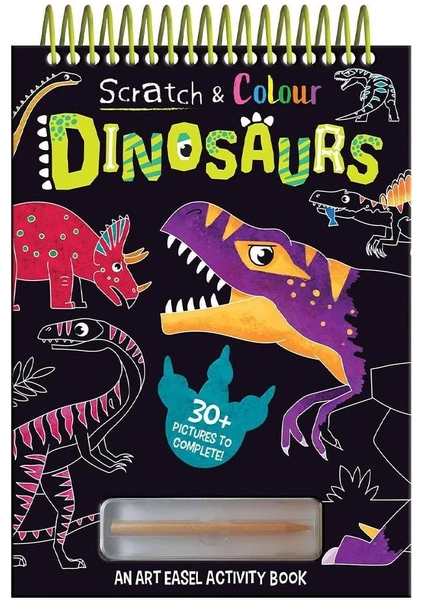 Scratch and Colour - Dinosaurs resmi