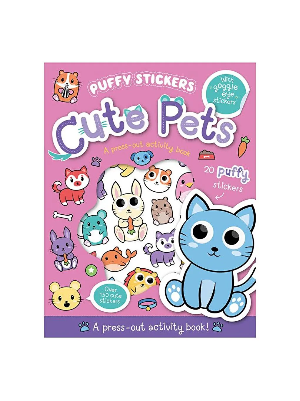 Puffy Stickers - Cute Pets resmi