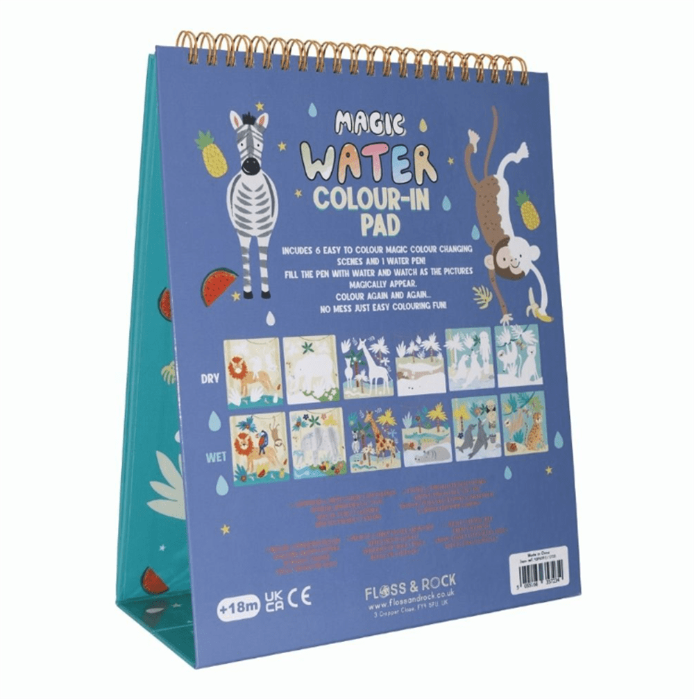 Renk Değiştiren Water Magic Boyama Kitabı Orman resmi