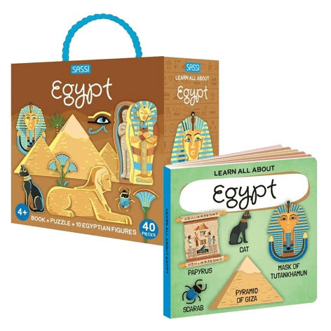 Egypt - Book and Puzzle resmi