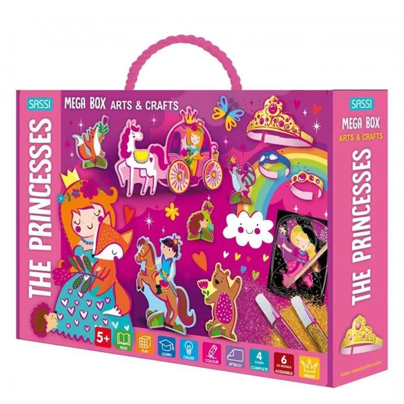Mega Box Arts and Crafts - The Princesses resmi