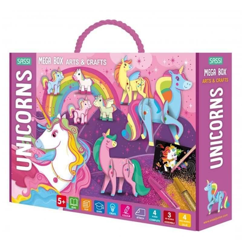 Mega Box Arts and Crafts - Unicorns resmi
