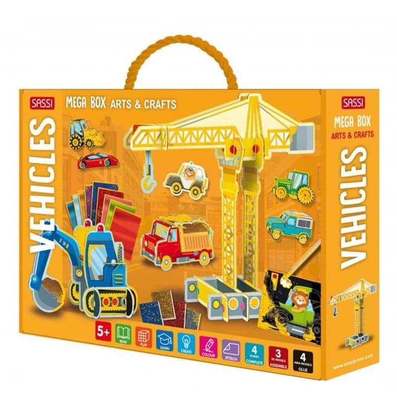 Mega Box Arts and Crafts - Vehicles resmi