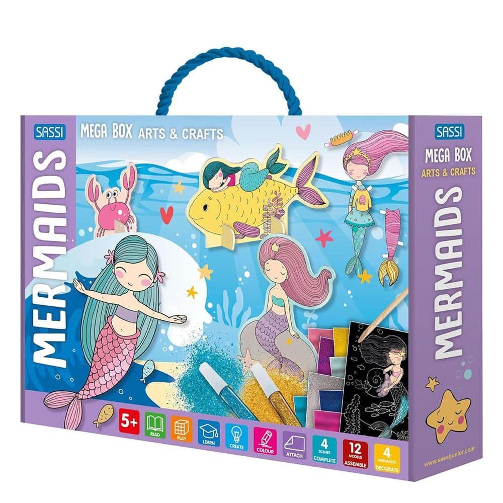 Mega Box Arts and Crafts - Mermaids resmi