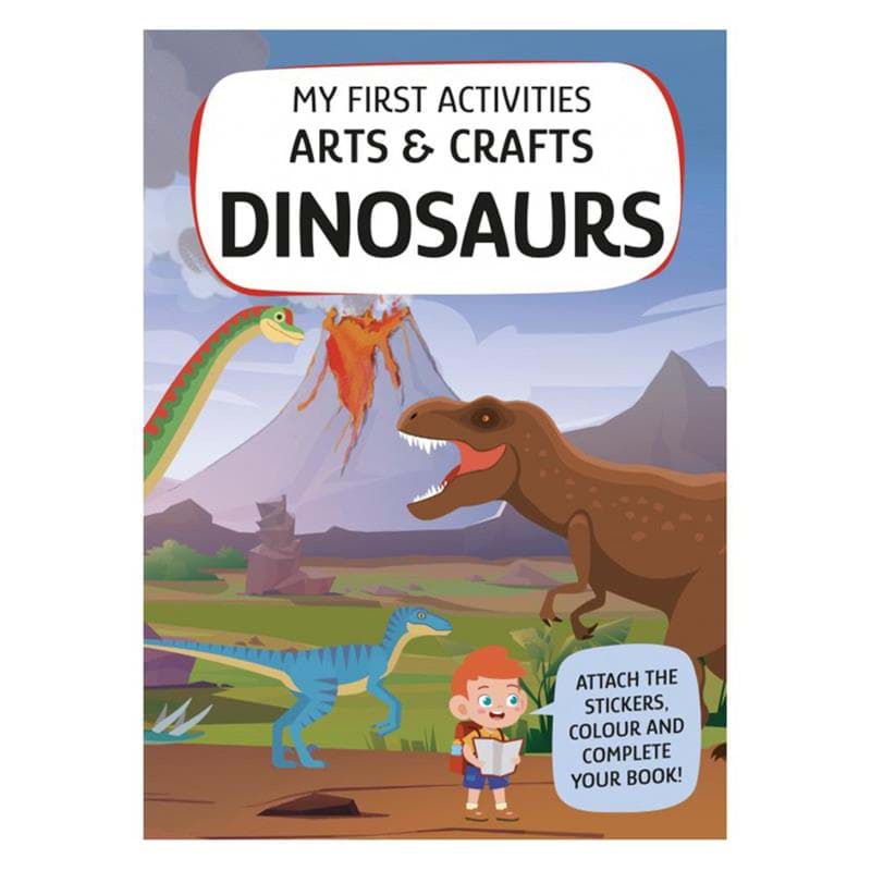 My First Activities Arts And Crafts - Dinosaurs resmi