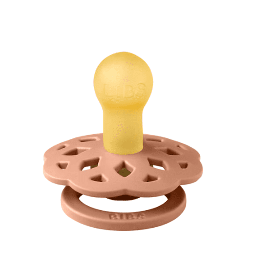 Bibs Boheme Kauçuk Emzik Peach Size 1 resmi