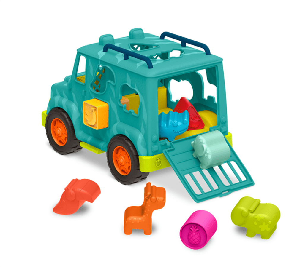 Safari Araba Şekil Yerleştirme resmi