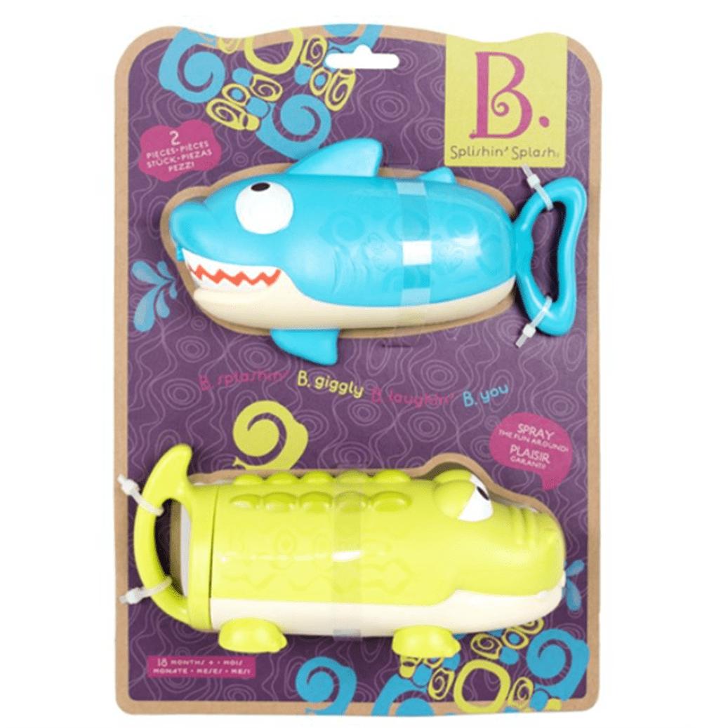 Su Tabancası Timsah Köpek Balığı resmi