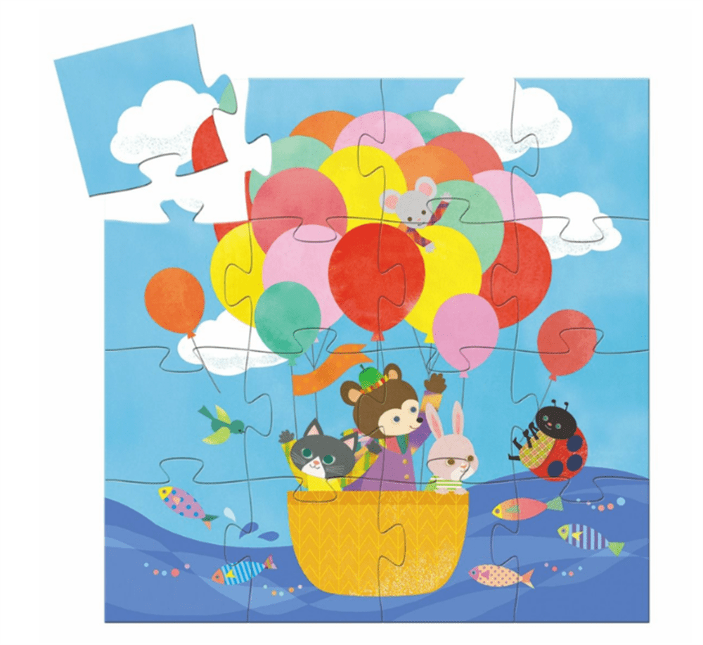 Baloon Puzzle 16 Parça resmi