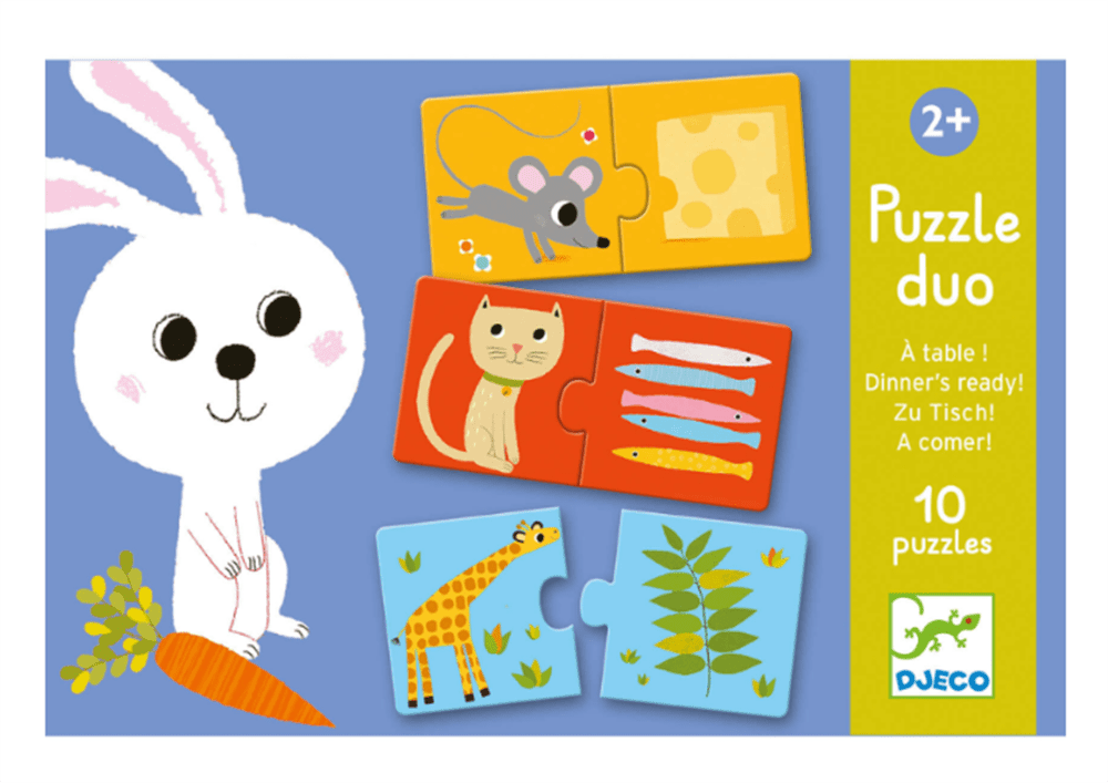 Djeco İkili Puzzle/ Duo Dinner resmi