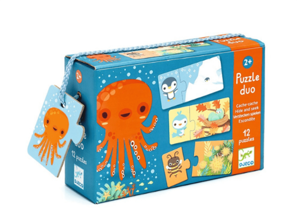 Djeco İkili Puzzle/ Duo Hide Seek resmi