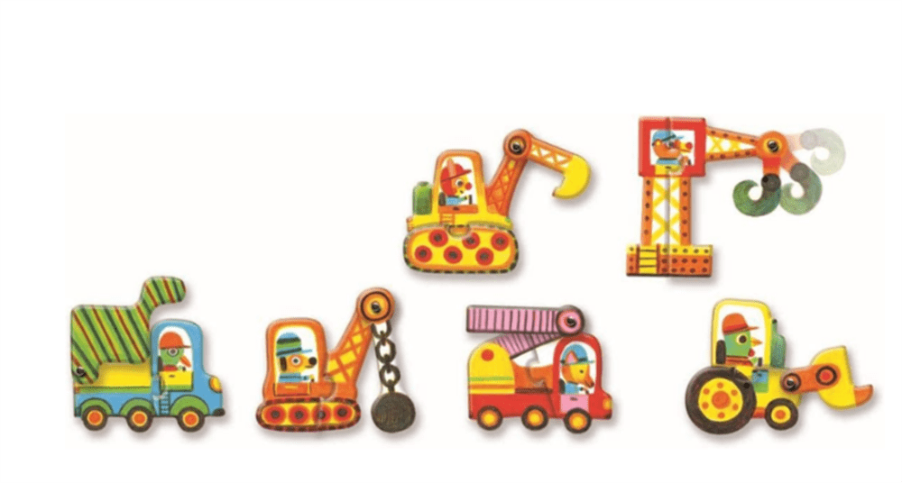 Vehicles İkili Puzzle resmi