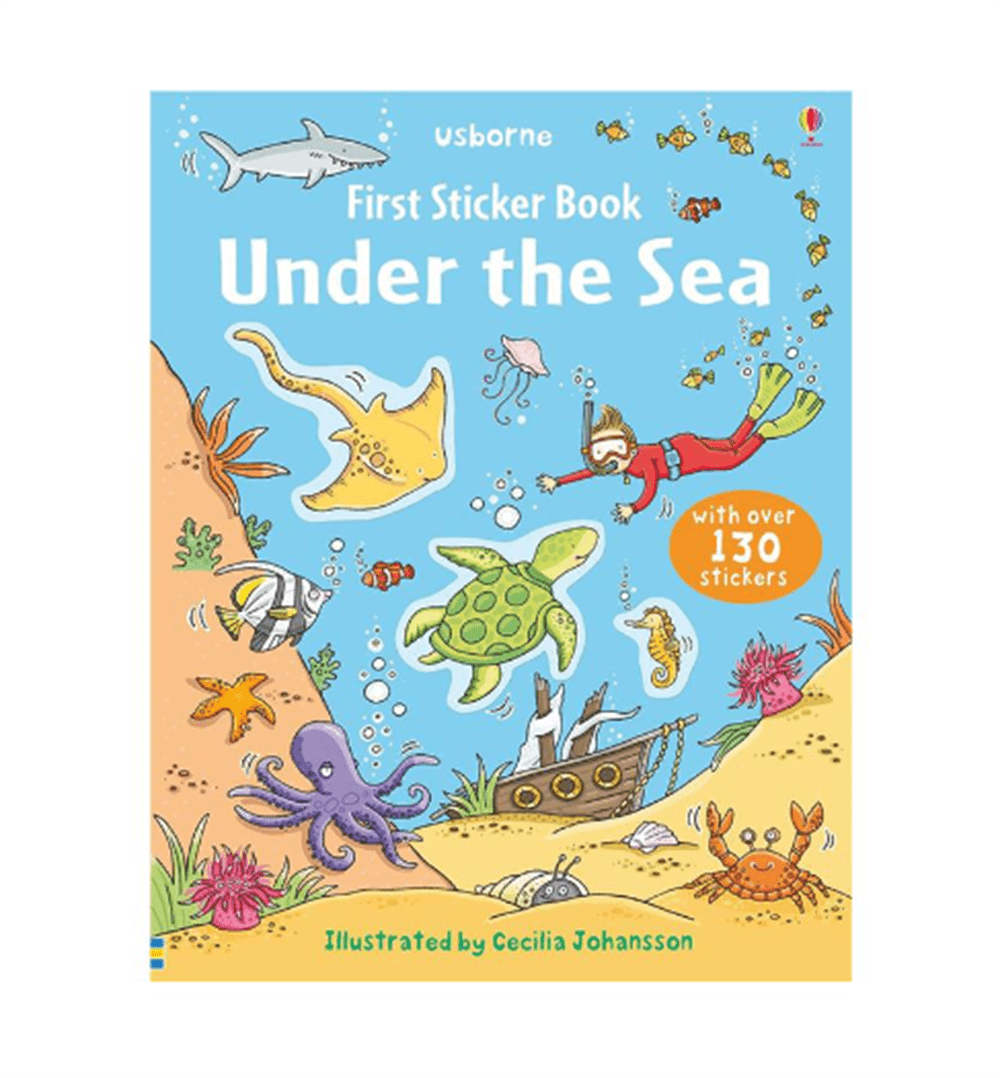First Sticker Book Under the Sea resmi