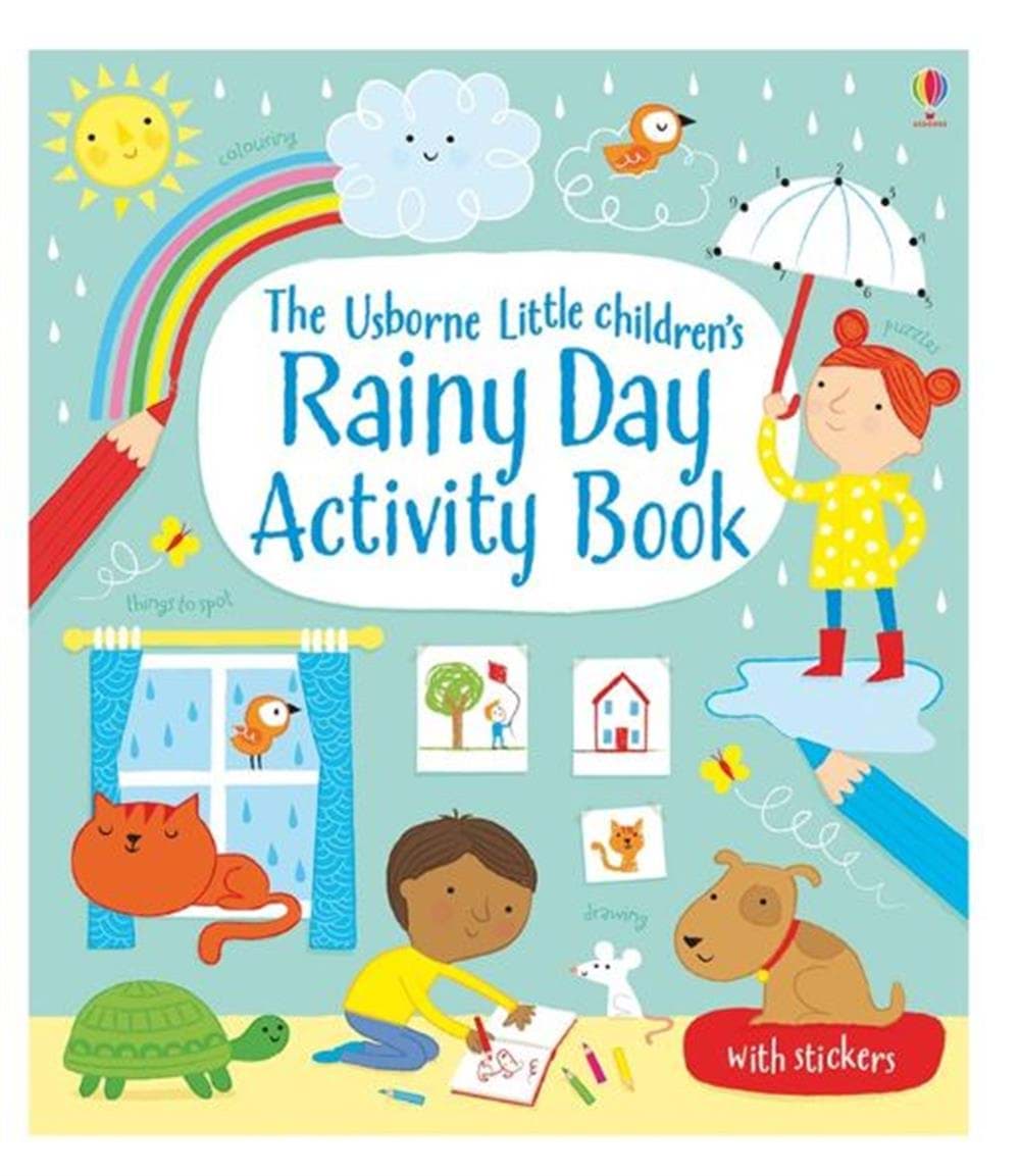 Little Children's Rainy Day Activity Book resmi